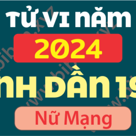 TU VI TUOI CANH DAN 1950 NAM 2024 NU MANG